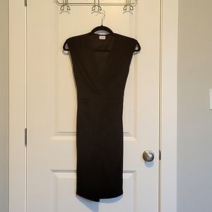 Suzy Shier Black Tie Back Dress